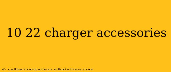 10 22 charger accessories