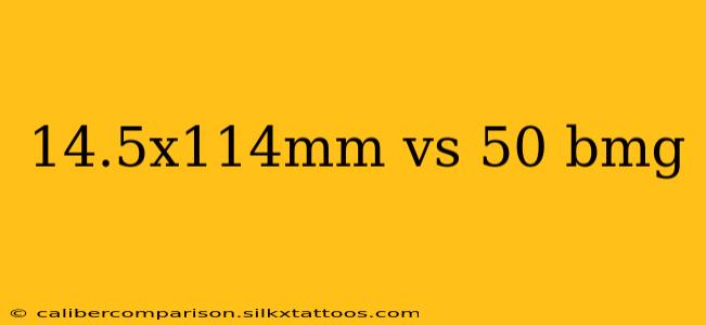 14.5x114mm vs 50 bmg