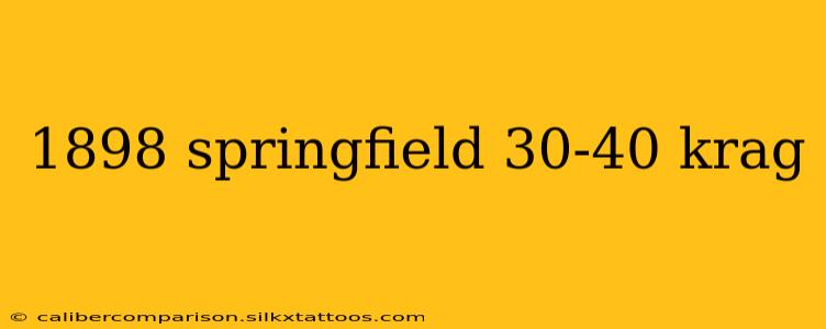 1898 springfield 30-40 krag