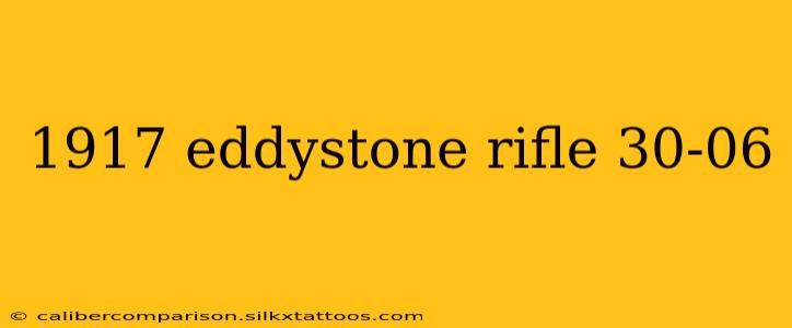 1917 eddystone rifle 30-06