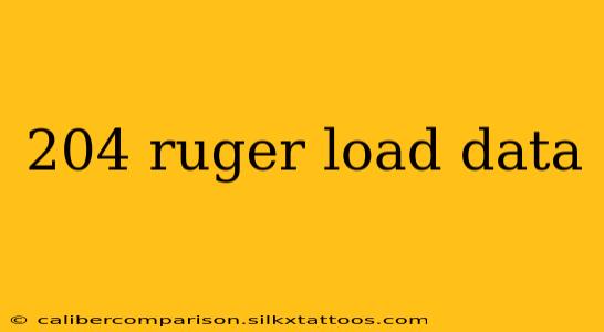 204 ruger load data