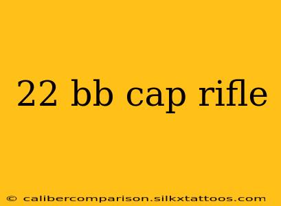 22 bb cap rifle