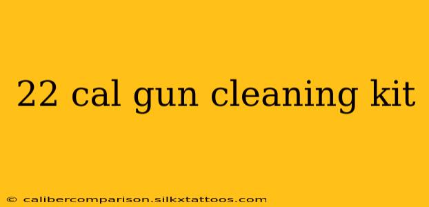 22 cal gun cleaning kit