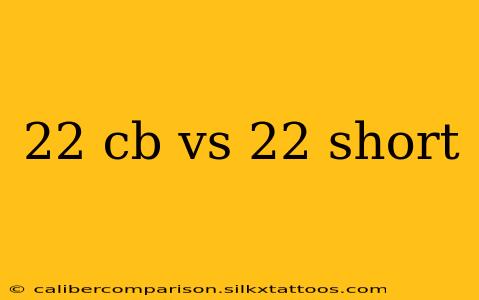 22 cb vs 22 short