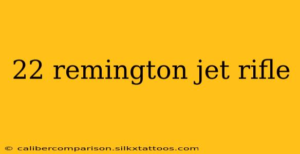 22 remington jet rifle