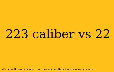 223 caliber vs 22