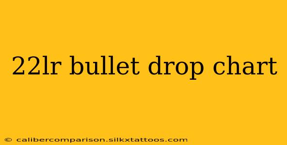 22lr bullet drop chart