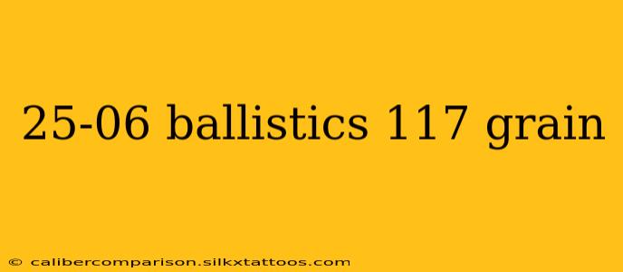 25-06 ballistics 117 grain