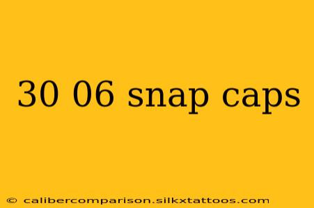 30 06 snap caps