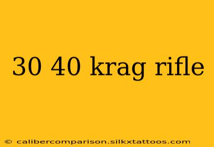 30 40 krag rifle