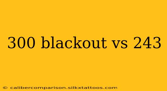 300 blackout vs 243