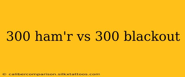 300 ham'r vs 300 blackout