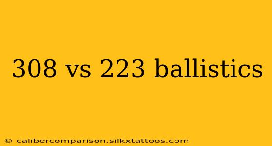 308 vs 223 ballistics