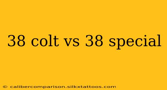 38 colt vs 38 special