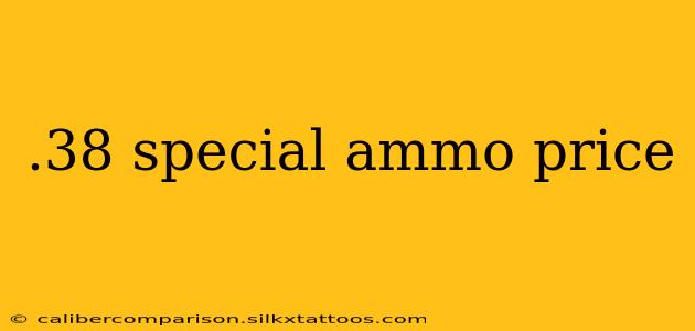 .38 special ammo price