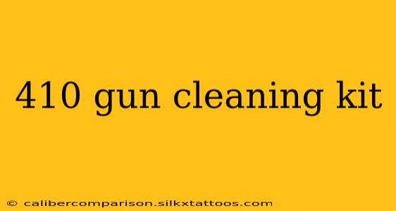 410 gun cleaning kit