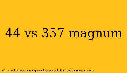 44 vs 357 magnum