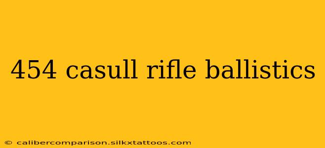 454 casull rifle ballistics