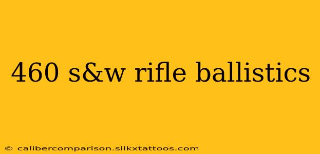 460 s&w rifle ballistics