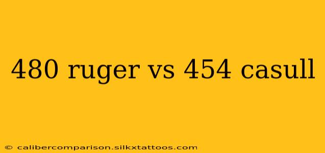 480 ruger vs 454 casull