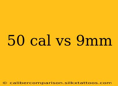 50 cal vs 9mm