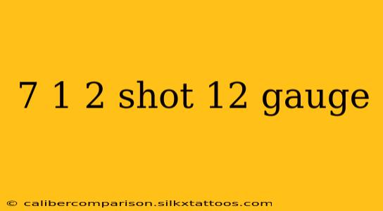 7 1 2 shot 12 gauge