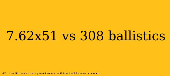 7.62x51 vs 308 ballistics