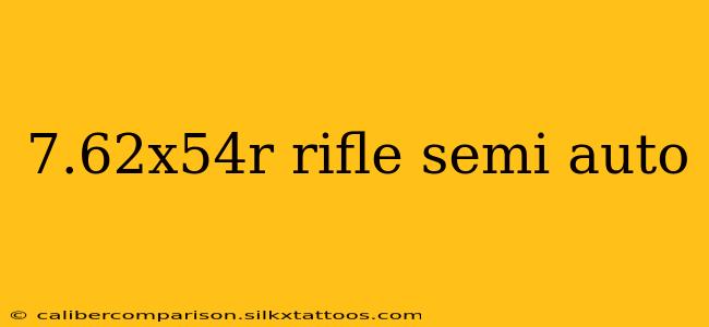 7.62x54r rifle semi auto