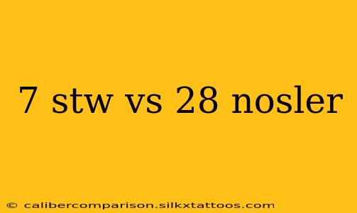 7 stw vs 28 nosler