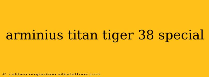 arminius titan tiger 38 special