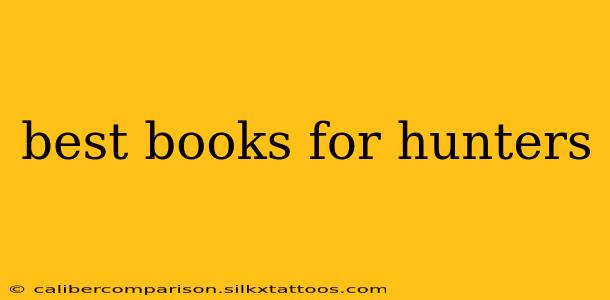 best books for hunters