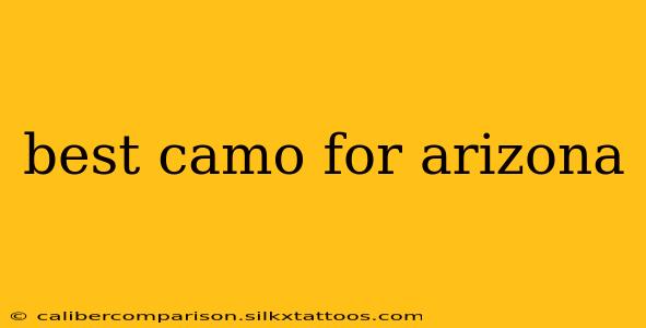 best camo for arizona