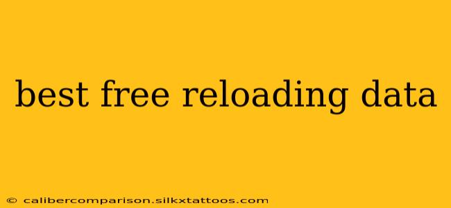 best free reloading data