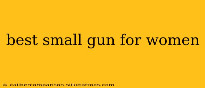 best small gun for women