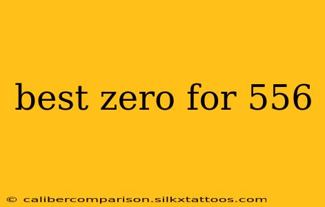 best zero for 556