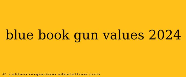 blue book gun values 2024