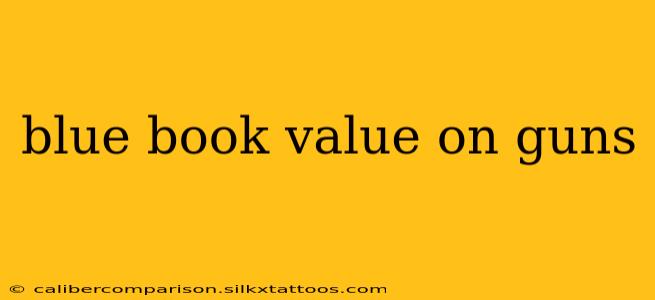 blue book value on guns