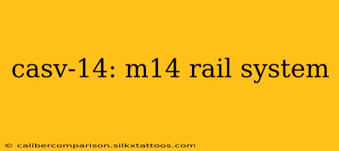 casv-14: m14 rail system