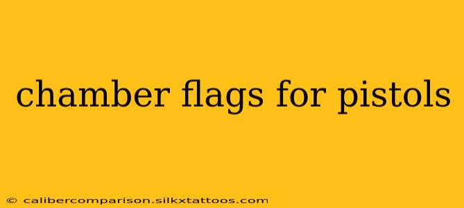 chamber flags for pistols