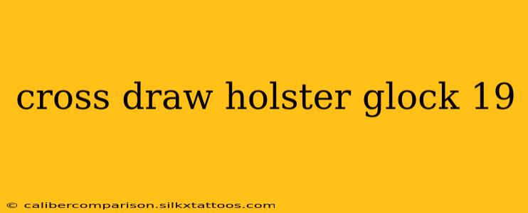 cross draw holster glock 19