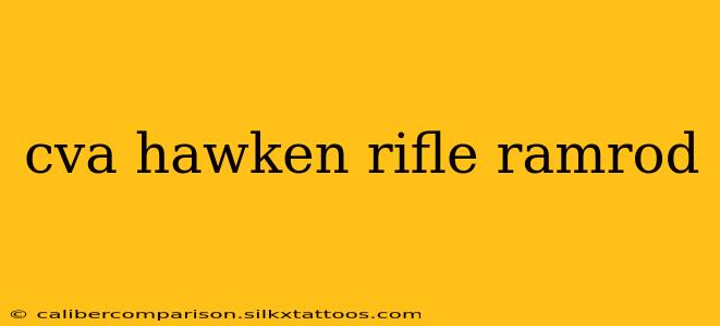 cva hawken rifle ramrod