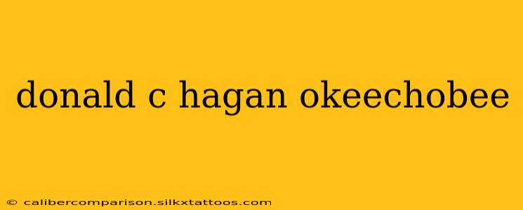 donald c hagan okeechobee