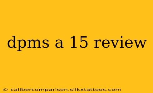 dpms a 15 review