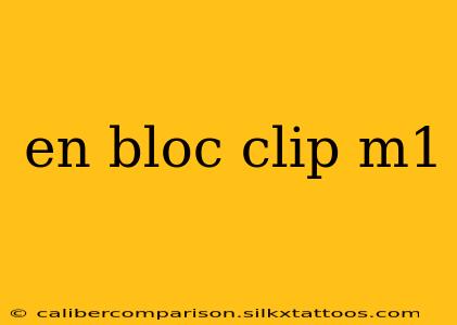 en bloc clip m1