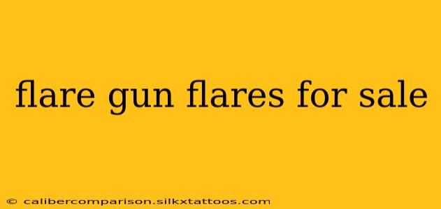 flare gun flares for sale