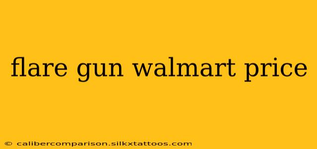 flare gun walmart price