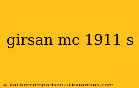 girsan mc 1911 s