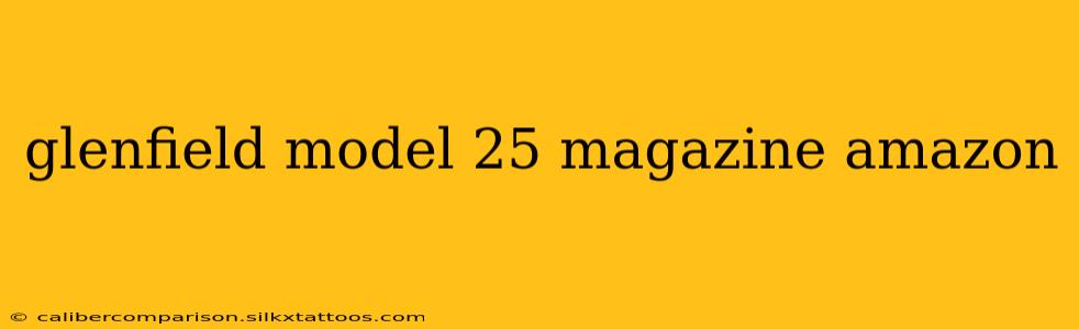 glenfield model 25 magazine amazon