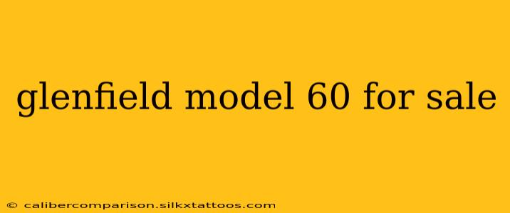 glenfield model 60 for sale