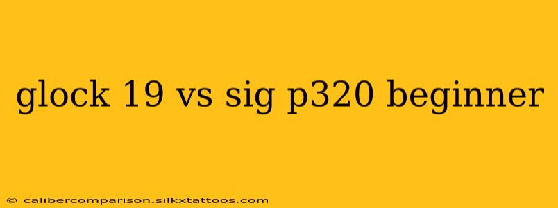 glock 19 vs sig p320 beginner